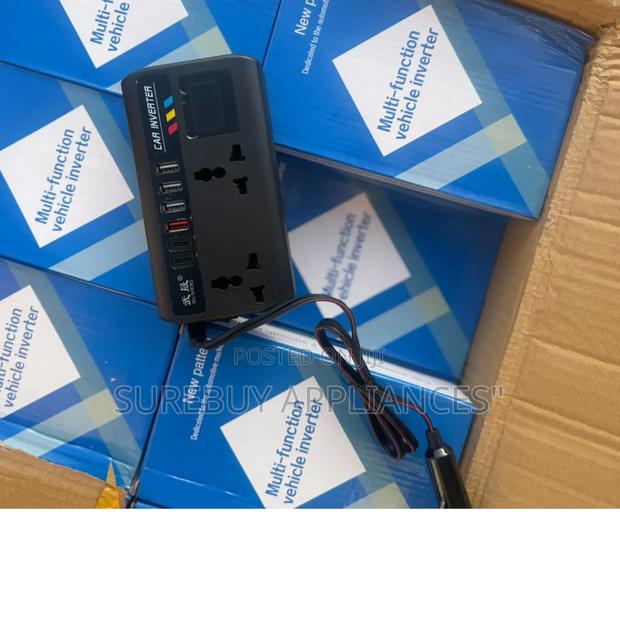 Portable Car Inverter for Mobile Power and Emergency Use - main view