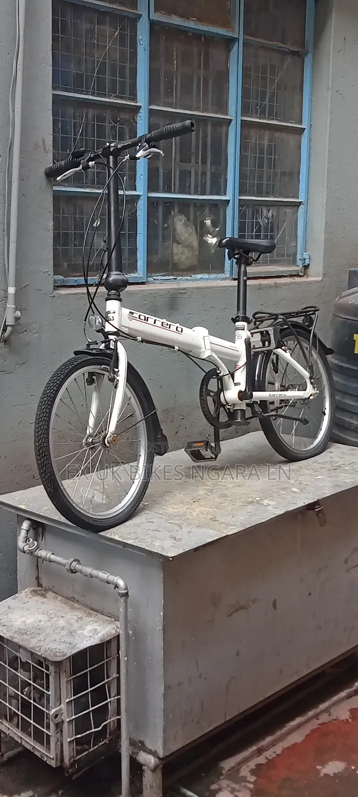 Ex Uk Carrera Foldable Bike