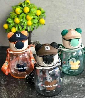 Kids Water Bottle – Naughty Bear Design