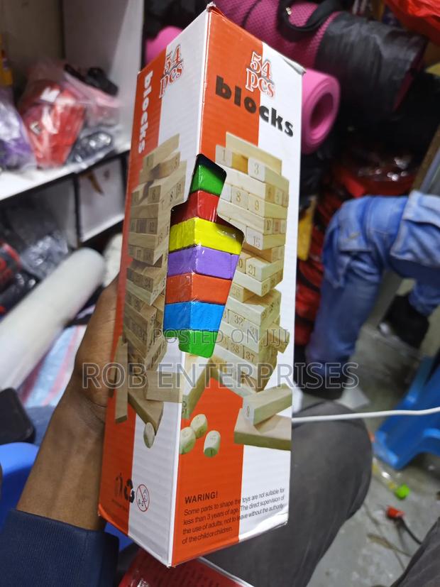 Jenga Wooden Blocks - main view