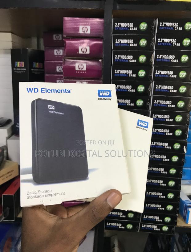 Portable 2.5" External HDD Case - Original Wd Elements Usb 3.0 Housing