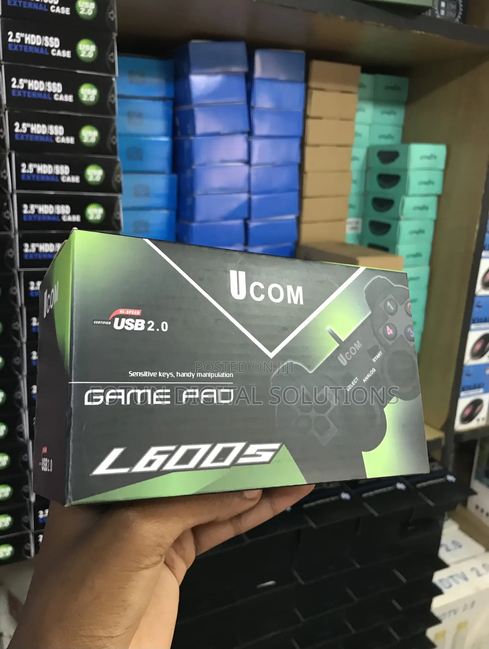 Ucom Usb Gaming Controller-Compatible With Pc, Android Tv,Raspberry Pi