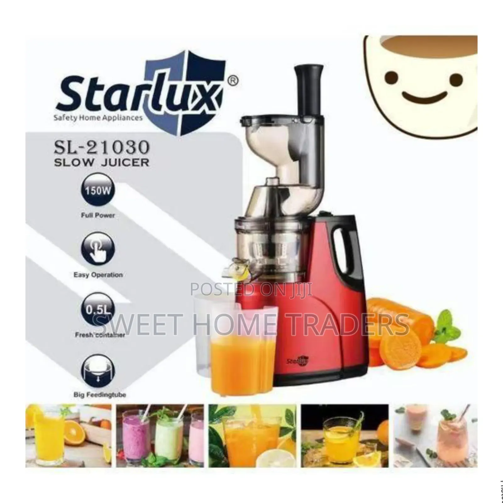 Starlux Slow Juicer 150w