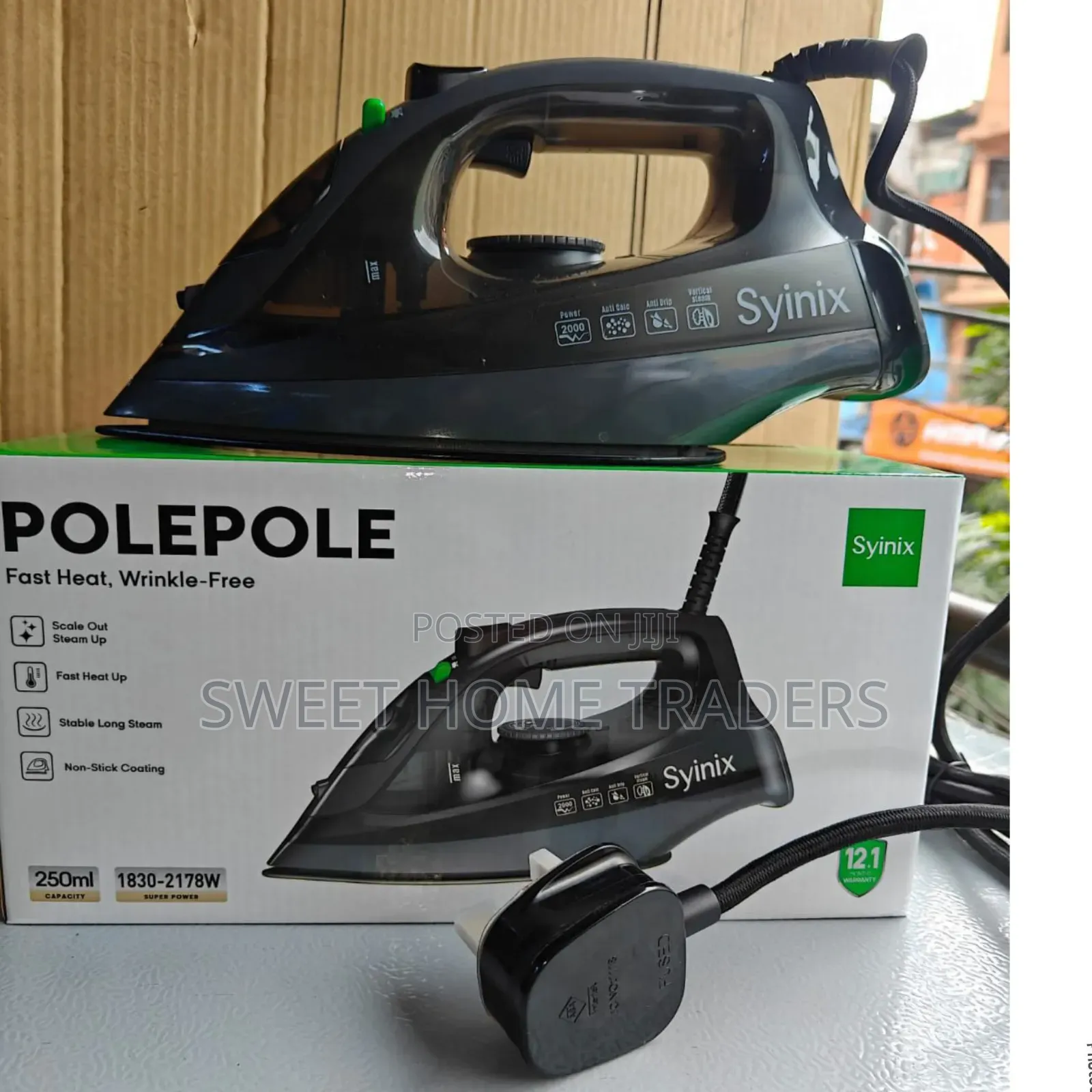 *Synix Steam Iron Box*