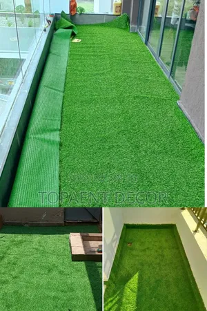 Pets And Kids Friendly Balcony Artificial Green Grass Carpet