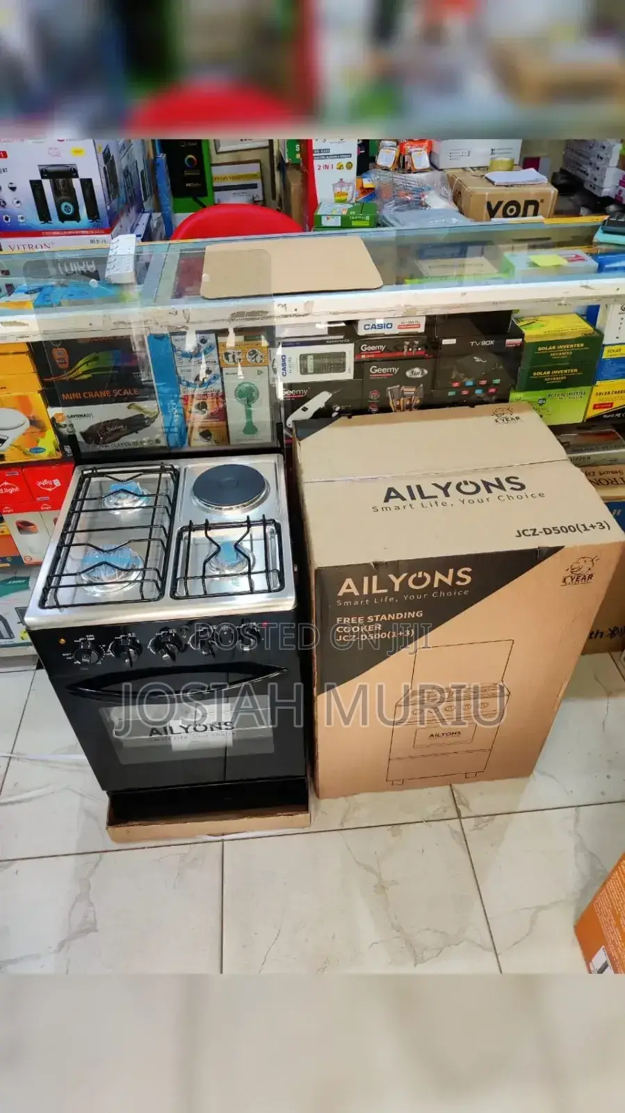 50cmx55cm Ailyons Standing Cooker 3g+1e
