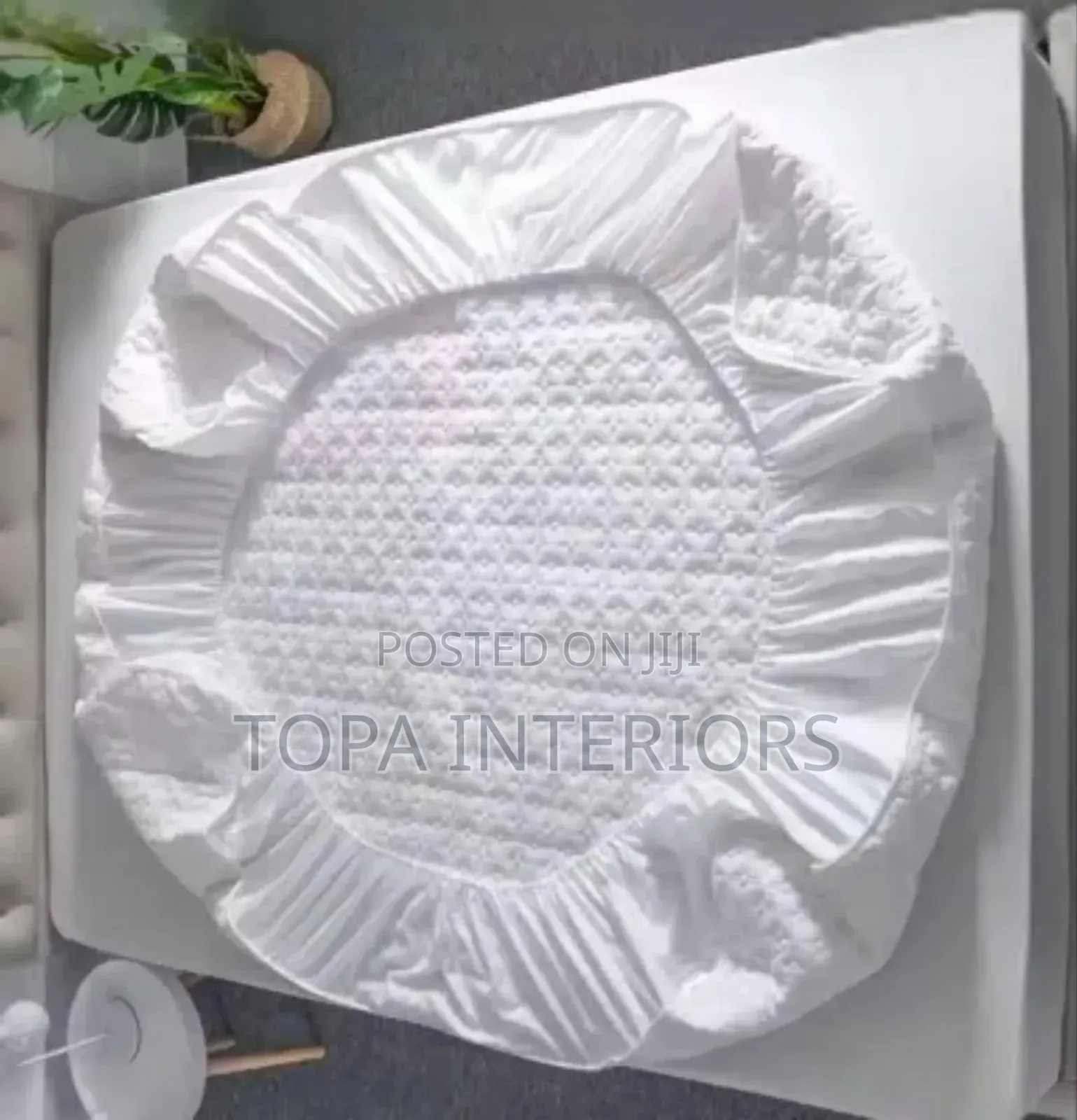 Deep Pocket Elastic Fitted Waterproof Mattress Covers for Air BNB