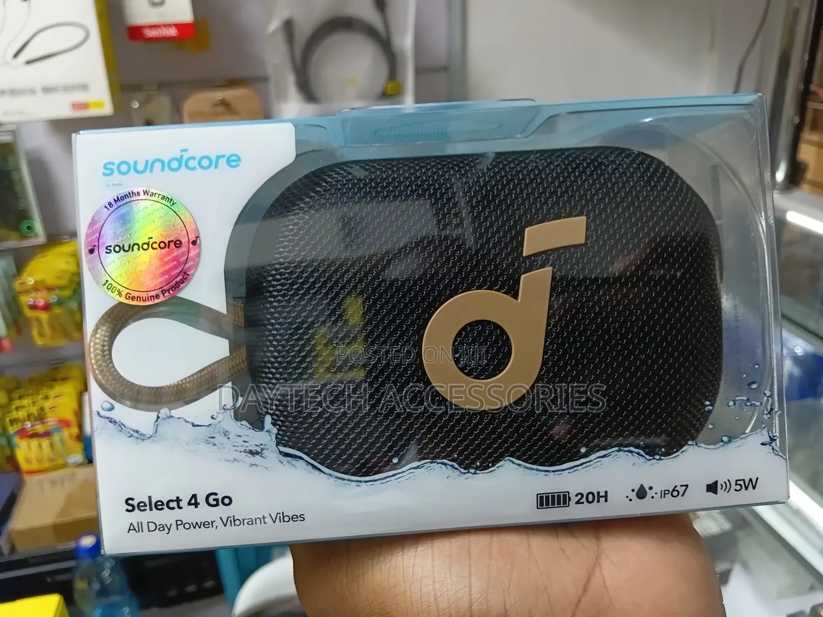 The Anker Soundcore Select 4 Go – 5w Bluetooth Speaker – A31x1161