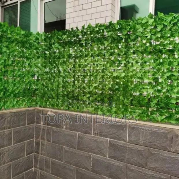 Beautify Your Balcony With Realistic Faux Ivy Privacy Fence