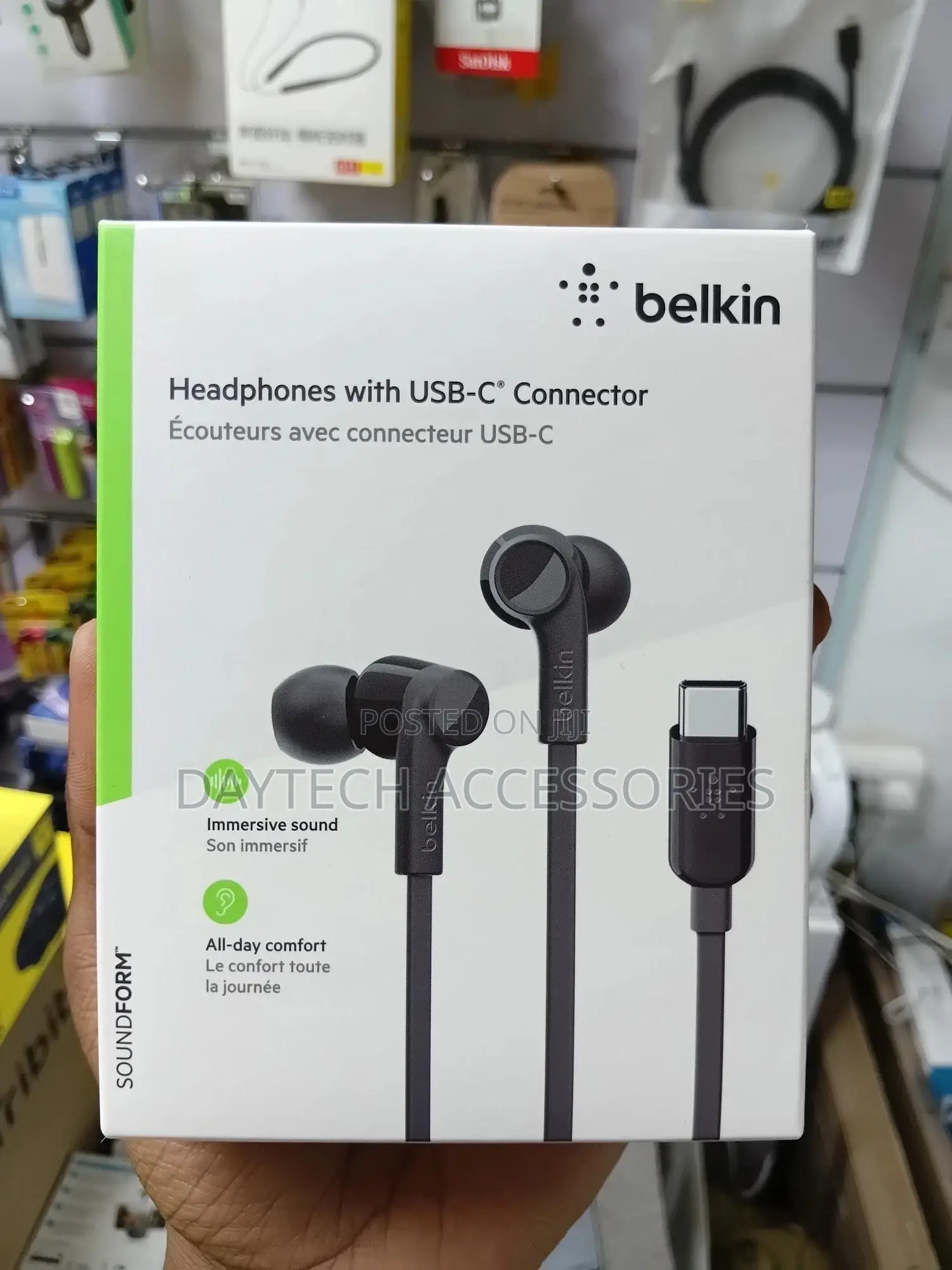 Belkin Soundform Usb-C Wired Earbuds.
