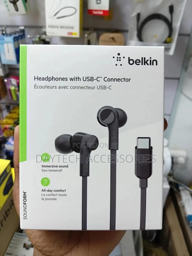Belkin Soundform Usb-C Wired Earbuds. - thumbnail 2