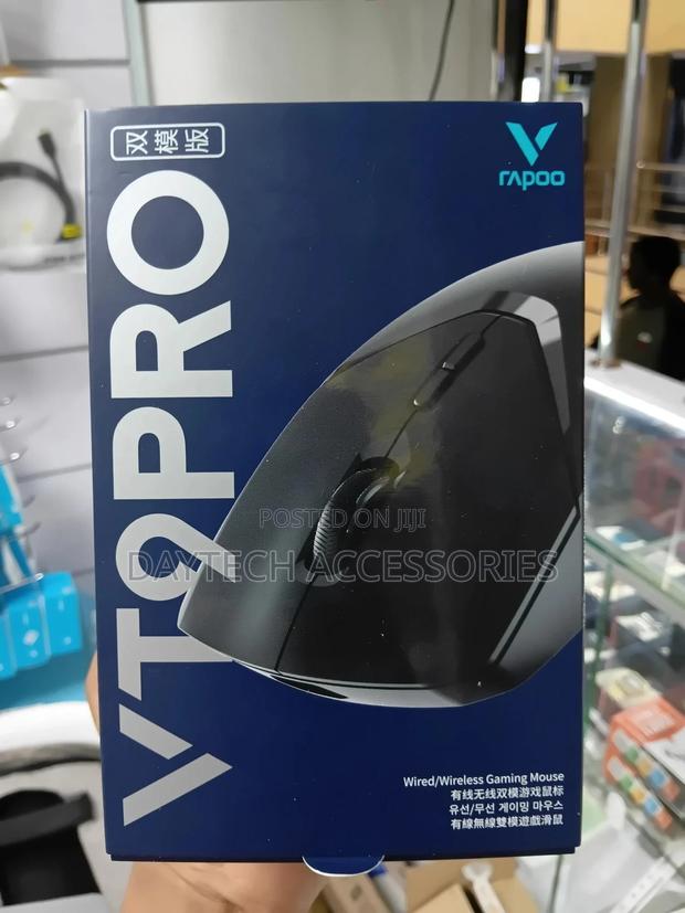 Rapoo Vt9pro Dual Mode Wired Wireless Gaming Mouse Black