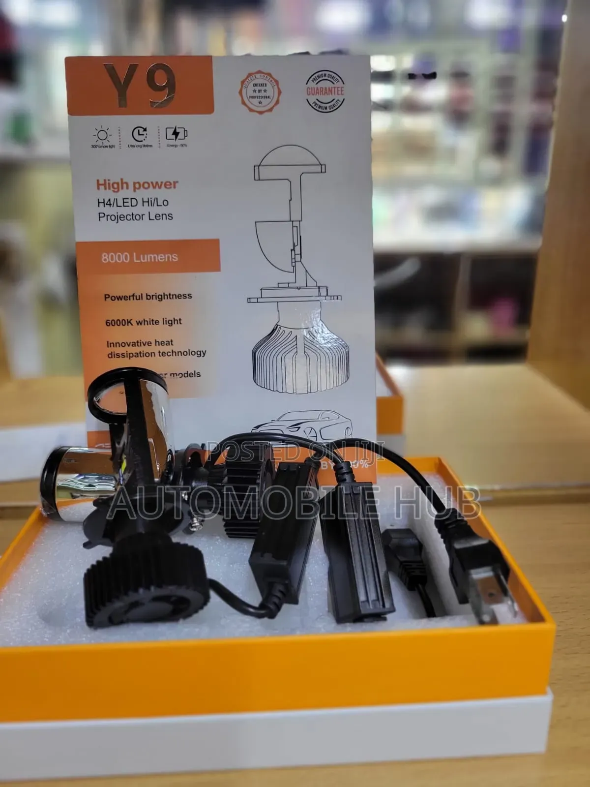 Y9 Bi-Projector Led Bulbs | High Low Beam | Super Bright