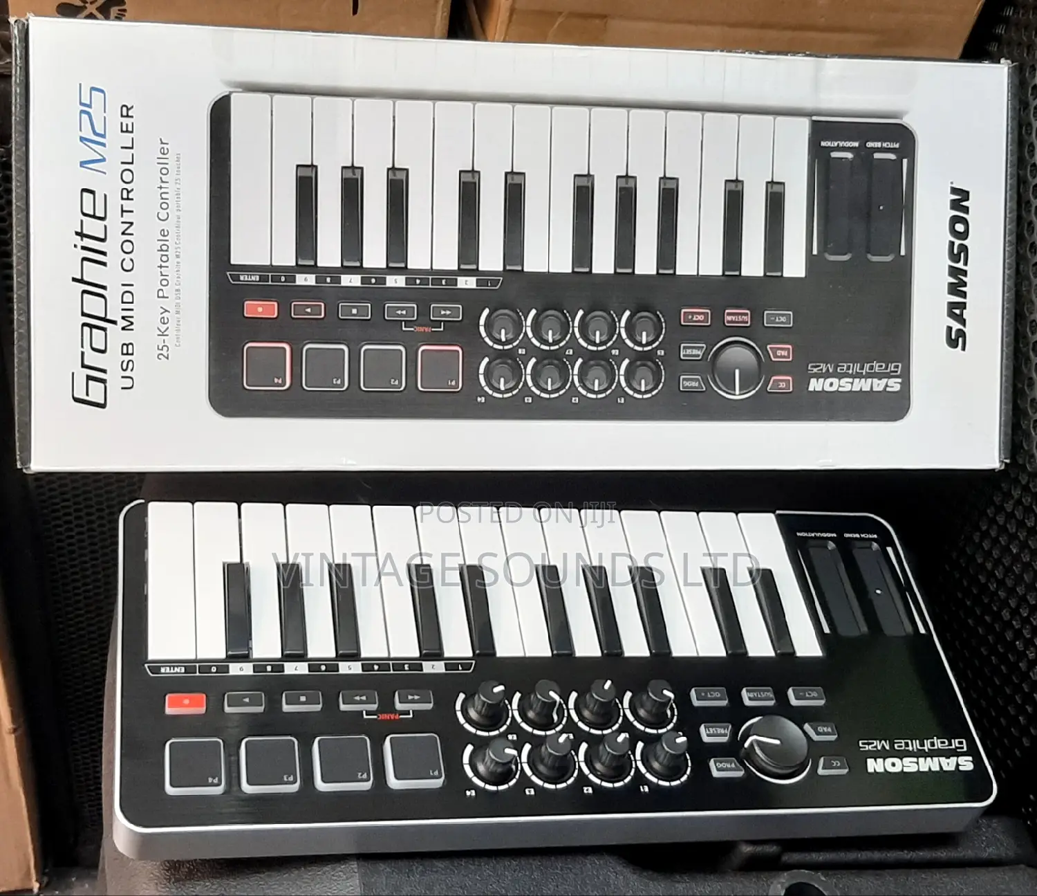 Graphite M25 Usb Midi Controller Studio Keyboard
