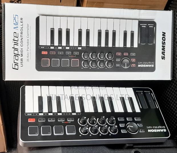 Graphite M25 Usb Midi Controller Studio Keyboard - thumbnail 2