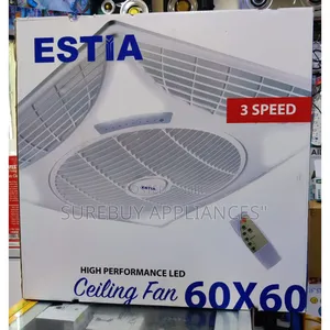 *Estia Recessed Ceiling Louver Fan 60cmx60cm
