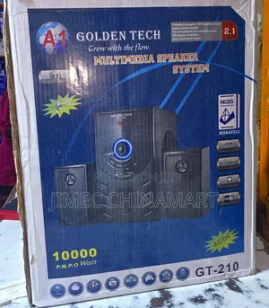 210 Golden Tech 2.1 Multifunctional Speaker