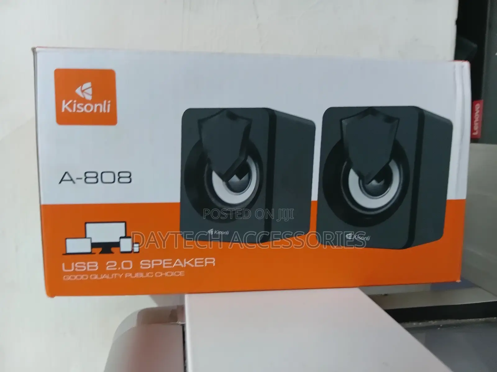 This Is a Kisonli a-707 Usb 2.0 Multimedia Speaker.