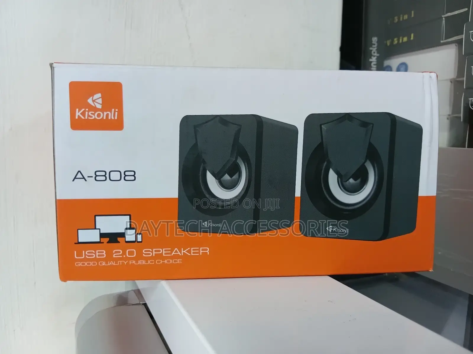 This Is a Kisonli a-707 Usb 2.0 Multimedia Speaker.