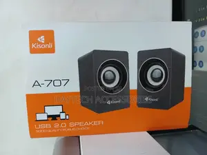 Kisonli A707 Mini Speaker Usb - Black