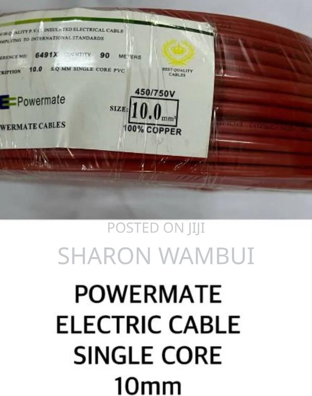 Durable Powermate Electric Cabble 10mm/Powermate Electric Cabble 10mm