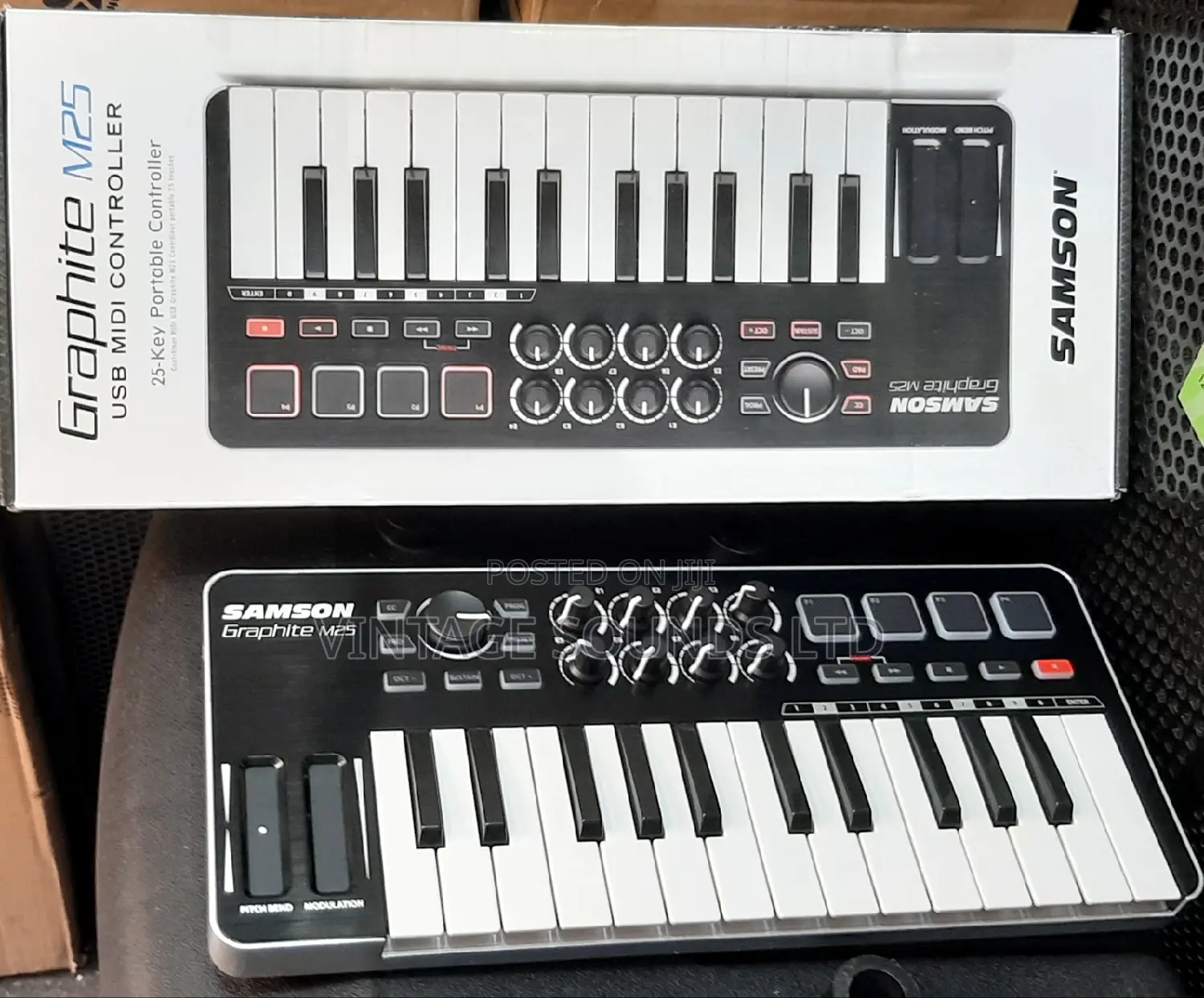 Samson Graphite M25 Usb Midi Controller Keyboard
