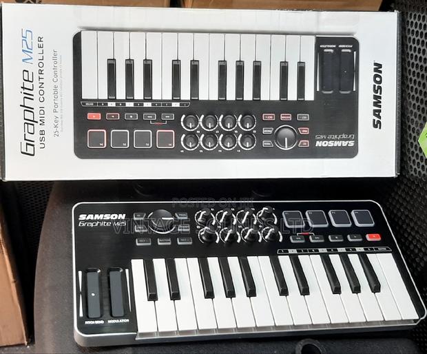 Samson Graphite M25 Usb Midi Controller Keyboard