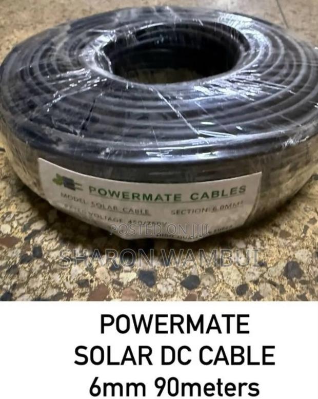 New Powermate Solar Dc Cable 6mm/90m/Powermate Solar Dc Cable 6mm