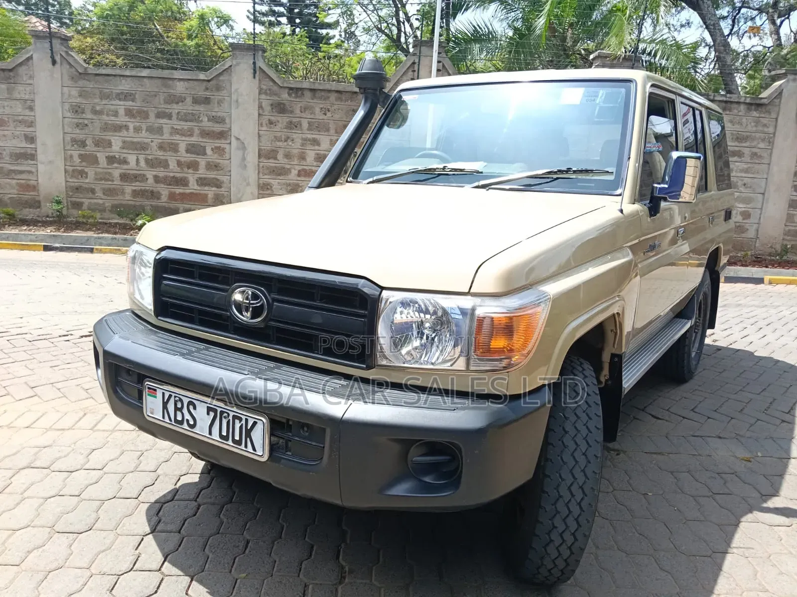 Toyota Land Cruiser Prado 2012 Beige