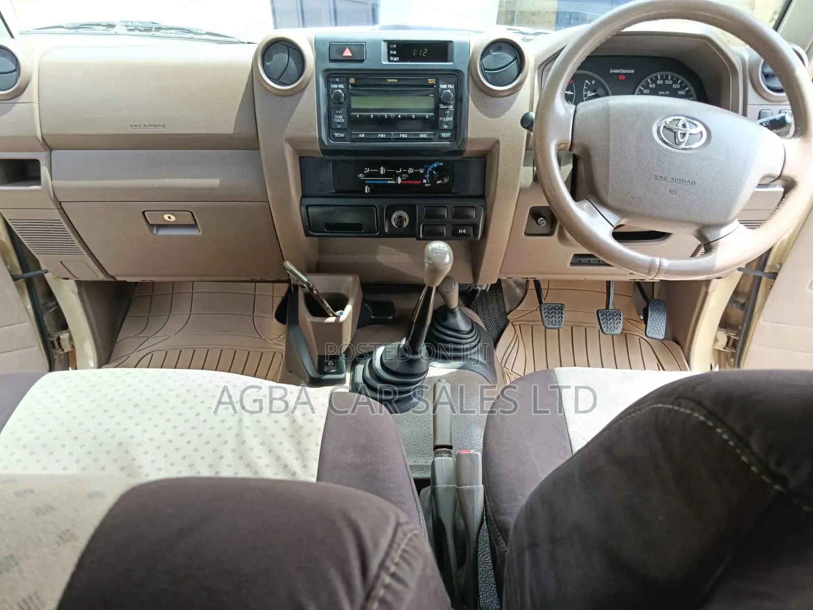 Toyota Land Cruiser Prado 2012 Beige