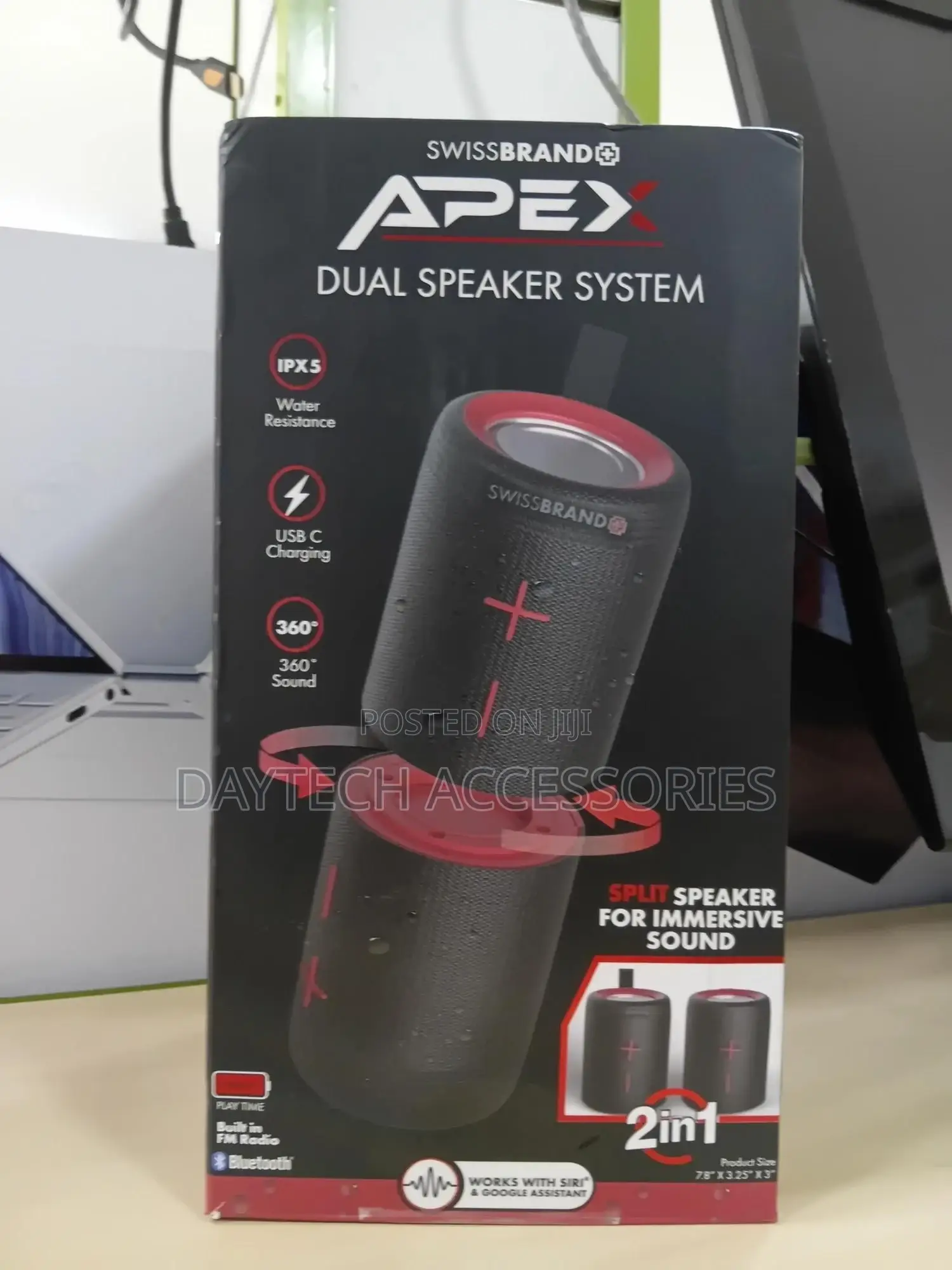 2 in 1 Magnetic Dual Splittable Bluetooth Speaker