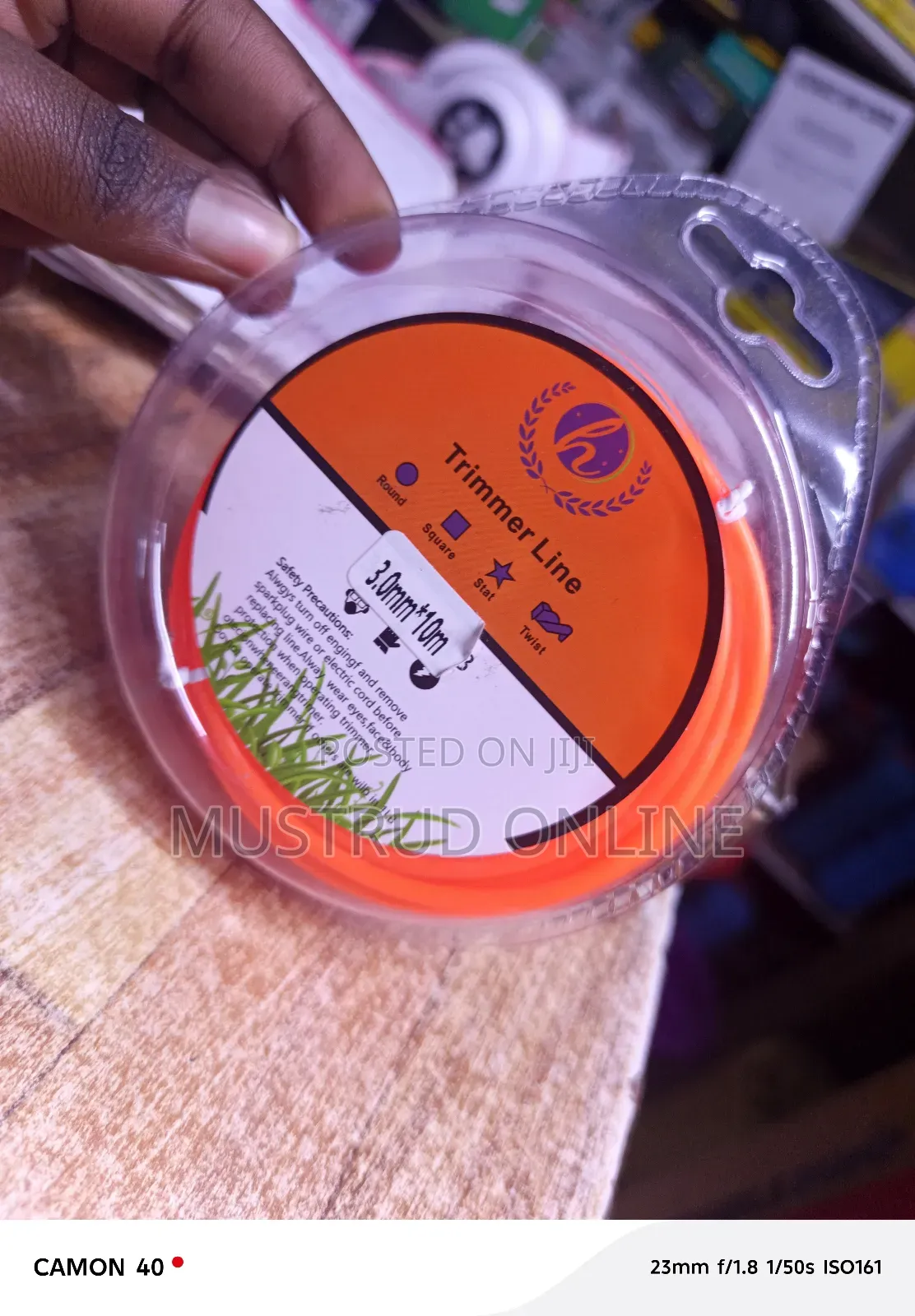 Grass Trimmer Line 3.0mm 10m