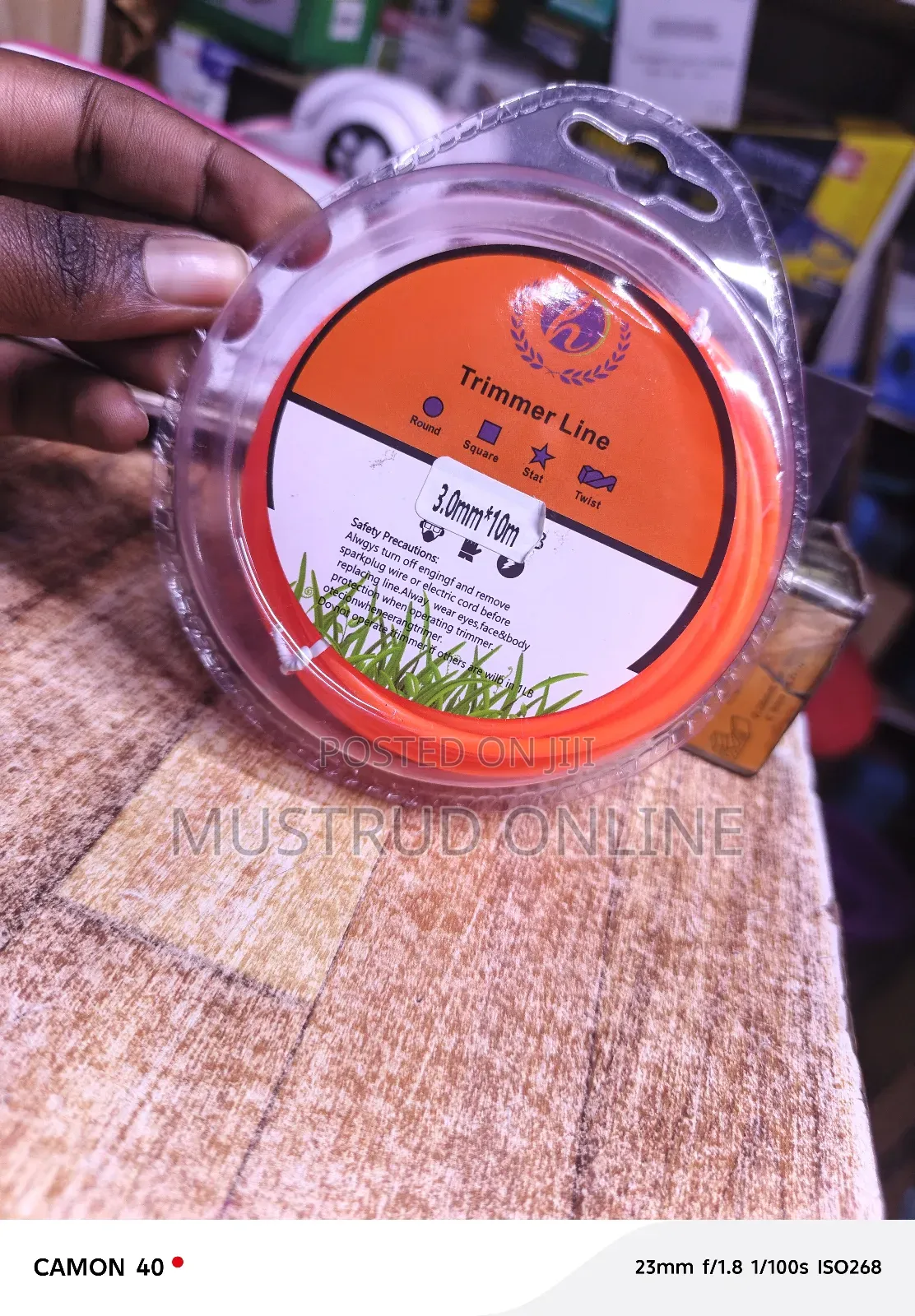 Grass Trimmer Line 3.0mm 10m