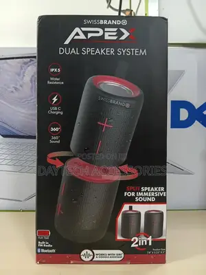 Magnetic Dual Splittable Bluetooth Speaker Ipx6 Waterproof Split Port