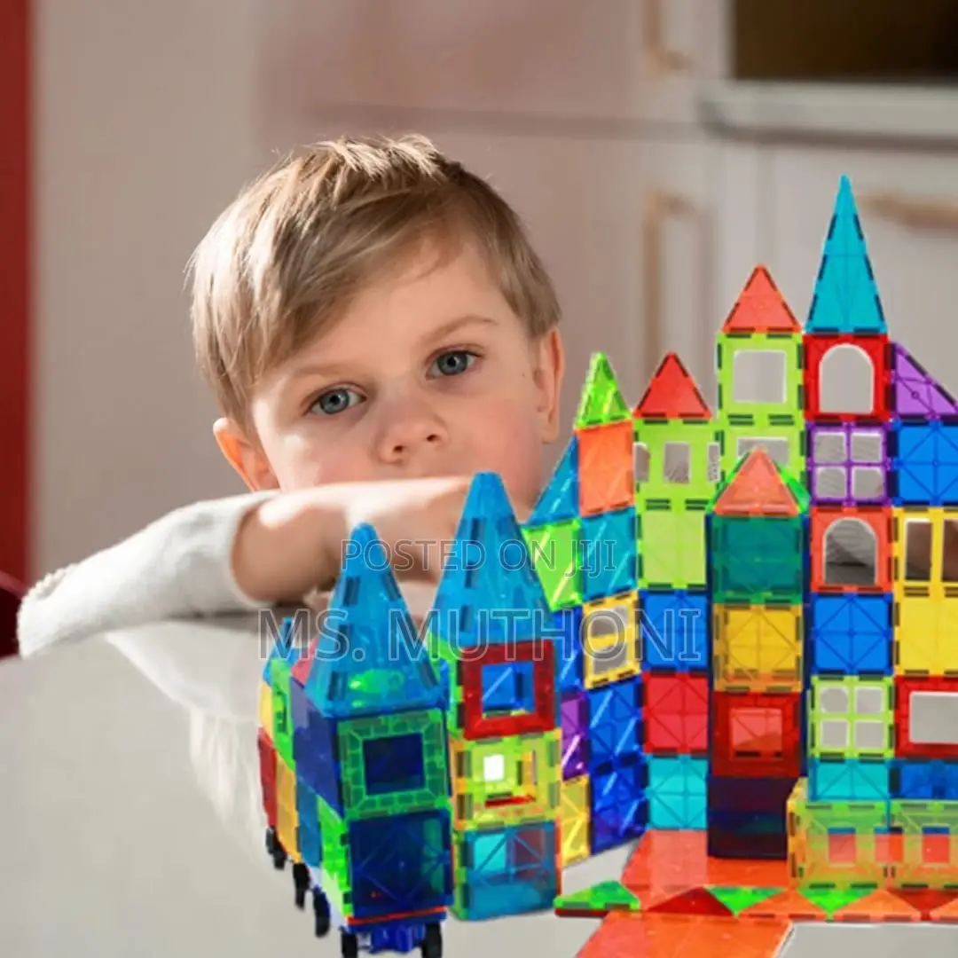 100 Pieces Magnetic Tiles