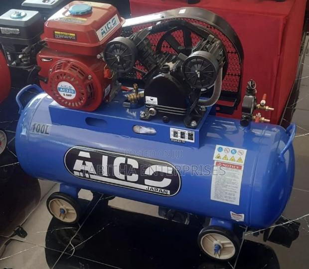 Petrol Air Compressor 100ltrs - main view