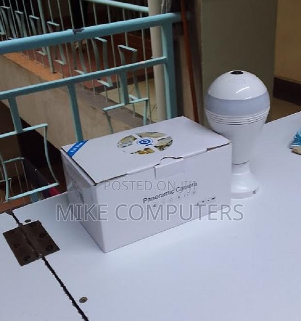 V380 Max Single Lens Nanny Wifi Bulb Camera