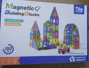 100 Pieces Magnetic Tiles