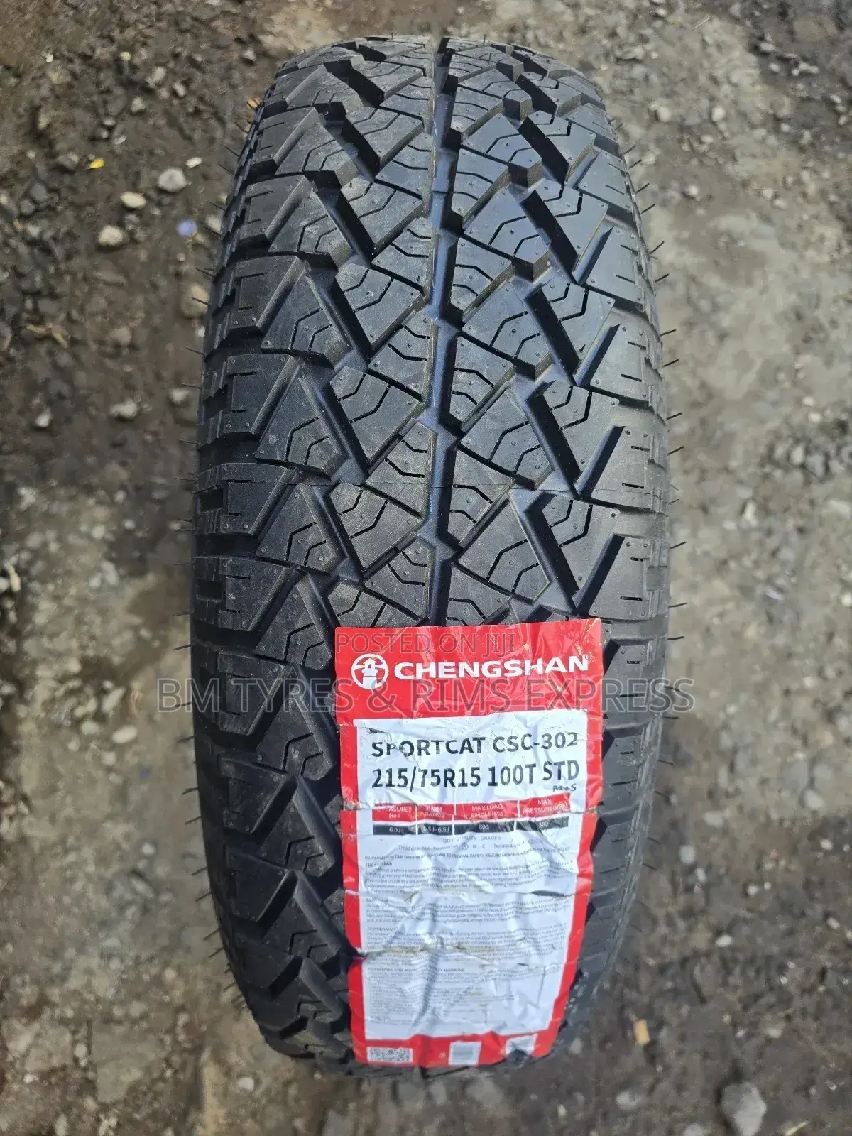 215 /75 R15 Chengshan Tyres (All Terrein)