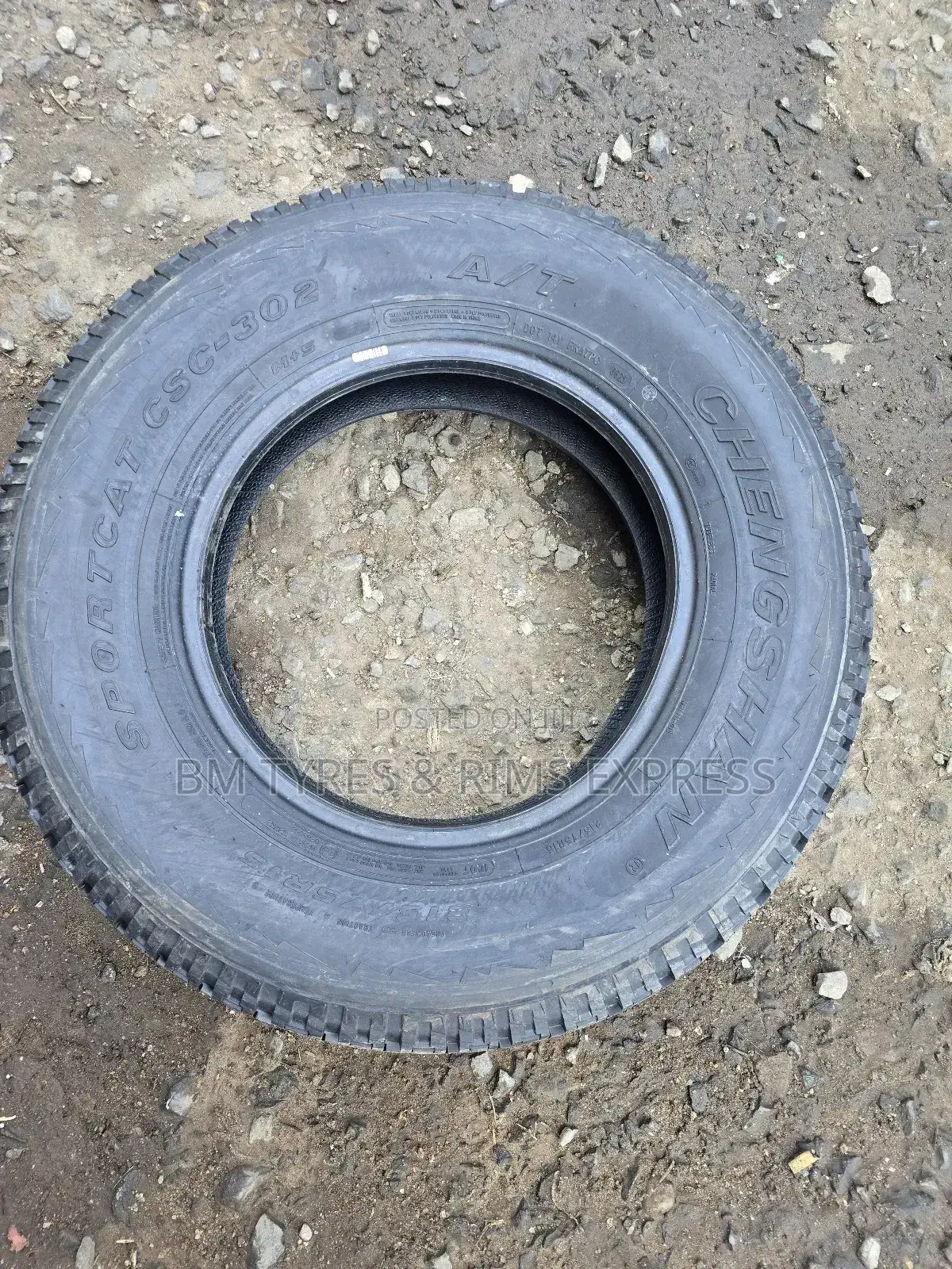 215 /75 R15 Chengshan Tyres (All Terrein)