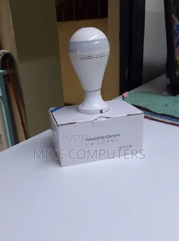 Bulb Wifi CCTV Nanny Camera 360 Degree