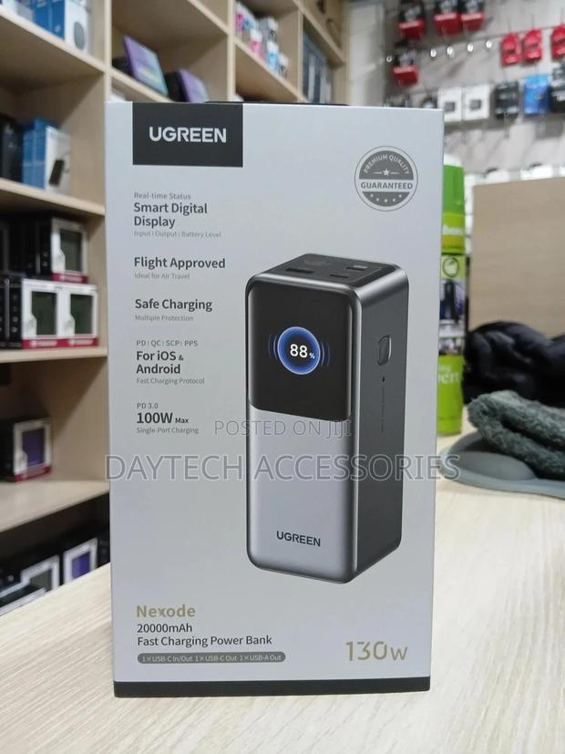 This Is a Ugreen Nexode 20000mah 130w Fast Charging Power Bank. - thumbnail 2