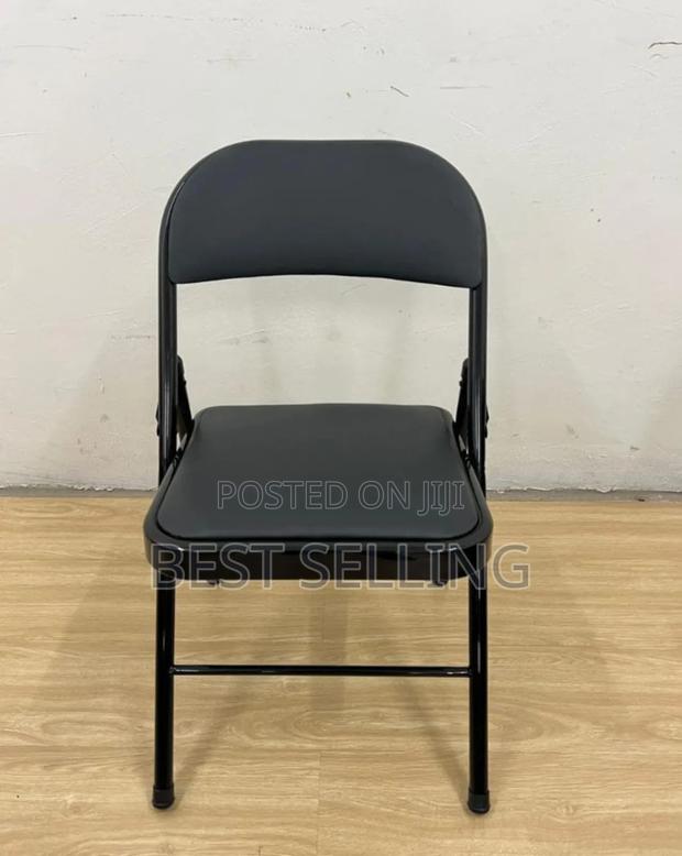 Black Padded Folderable Chairs