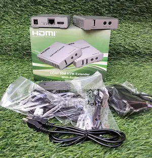 Usb Dvi Cat 5 KVM Extender (1024 X 768 at 60m) 1920 X 1200 at 60 Hz