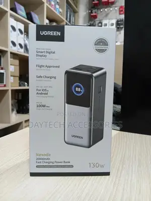 Ugreen Nexode 20000mah 130w 3-Port Power Bank Usb-C Laptop Charger