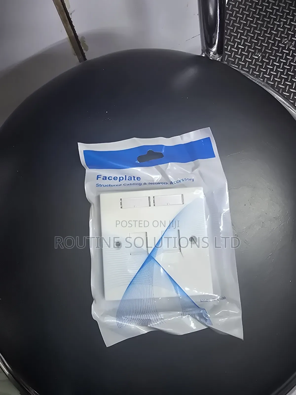 Apkr Double Face Plate And Modules Cat6 (Keystone)
