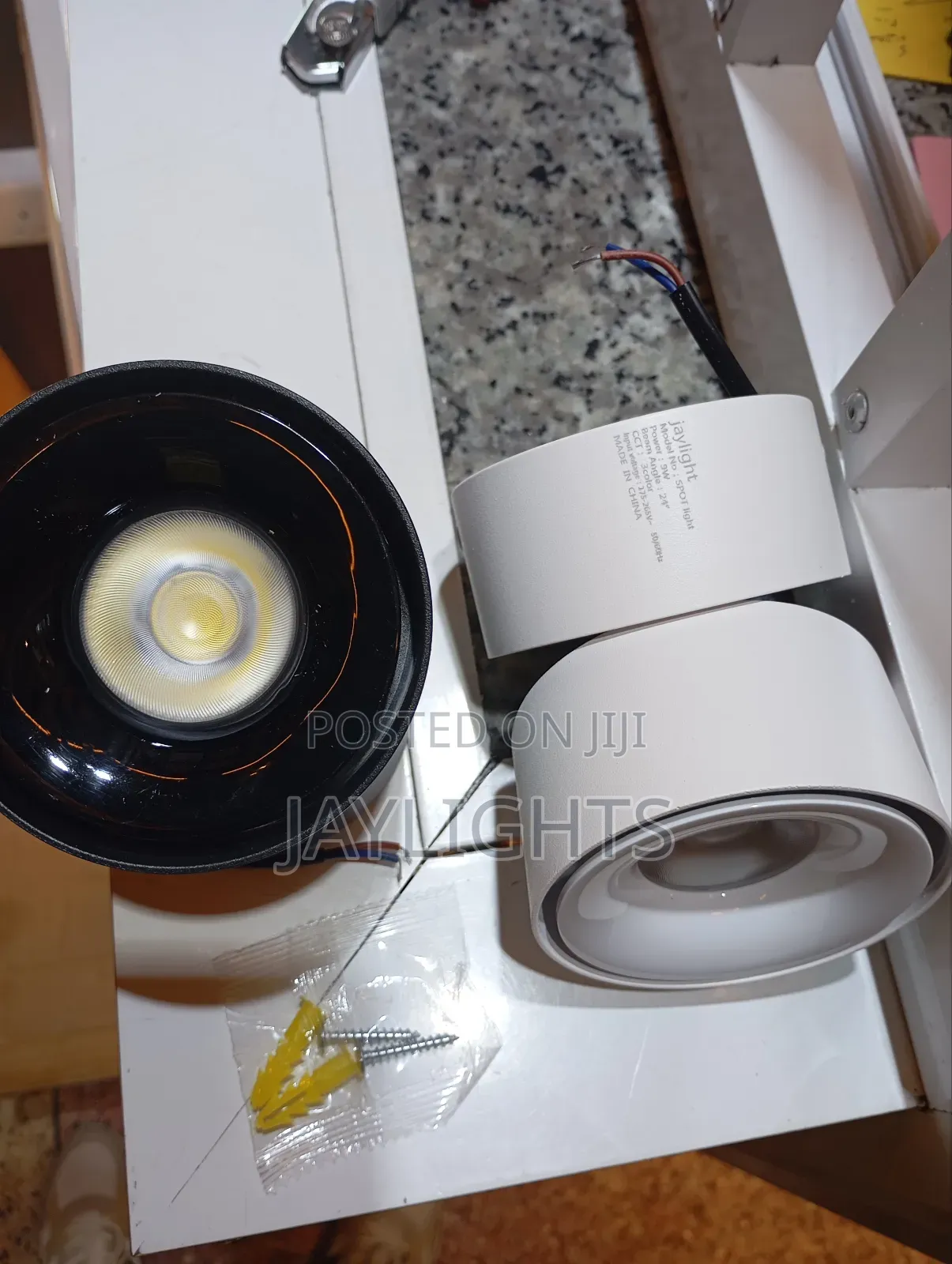 Tiltable & Rotatable Surface Mountable Fitting With Led