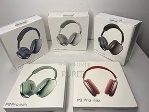 P9 Pro Max Wireless Bluetooth Headphones – Strong Bass, Long Battery