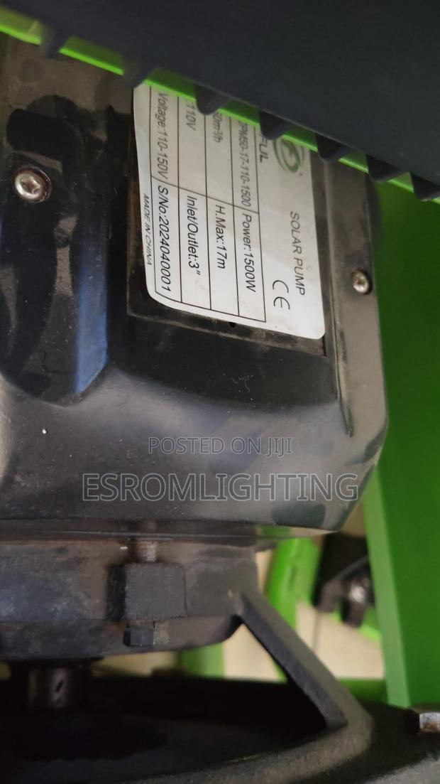 Trunsun Dc Solar Surface Water Pump – Model Dcpm50-17-110-1500 - thumbnail 2