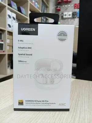 The Ugreen Hitune H6 Pro Hybrid Active Noise-Cancelling Earbuds.